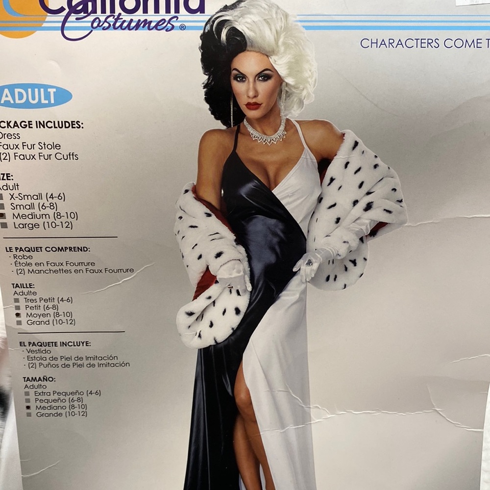 Cruella Deville Halloween Costume